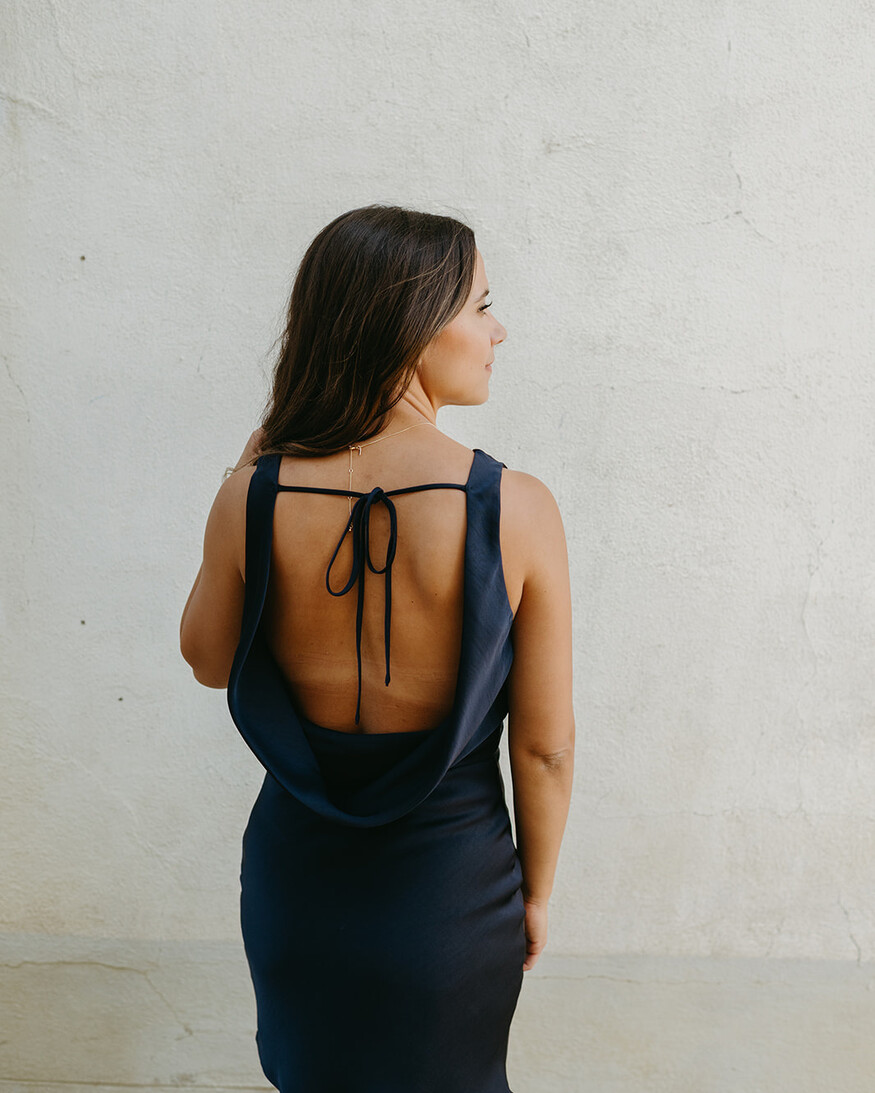 Lulus Liora V-Neck Mini Dress