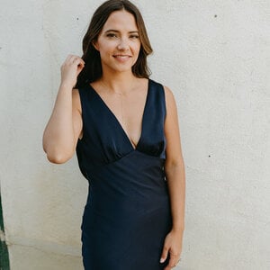 Lulus Liora V-Neck Mini Dress