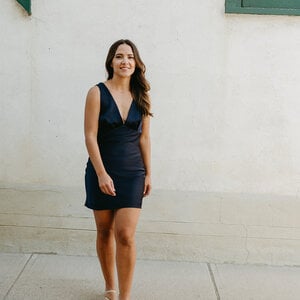Lulus Liora V-Neck Mini Dress