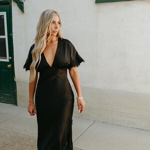 Lulus Tallulah Lace Trim Midi