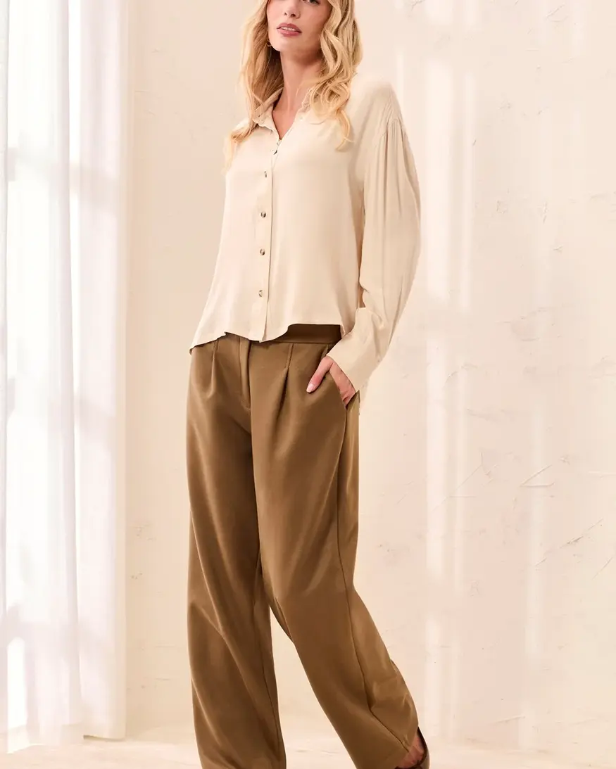 Tribal Careen Btn Front Blouse