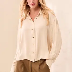 Tribal Careen Btn Front Blouse