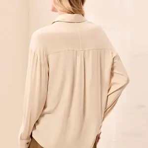 Tribal Careen Btn Front Blouse