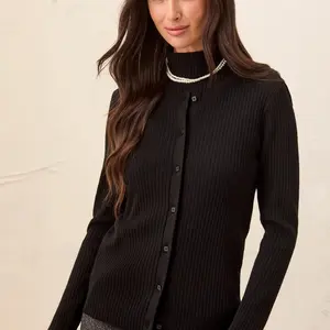 Tribal Caylee Ribbed Cardigan