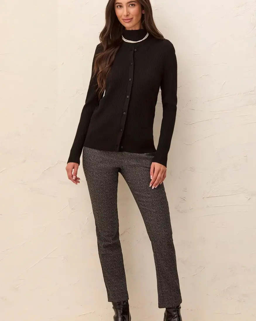 Tribal Caylee Ribbed Cardigan