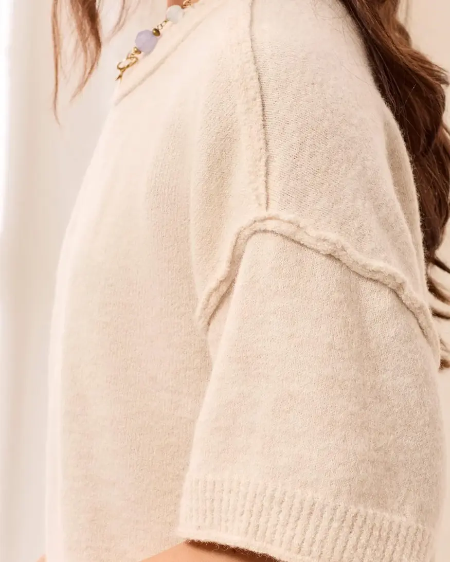 Tribal Caia SS Crew Neck Sweater