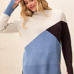 Tribal Cirella Mock Neck Sweater