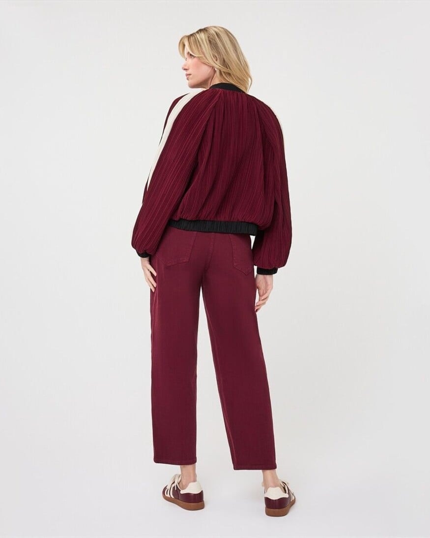 Esqualo Wrenley Plisse Bomber