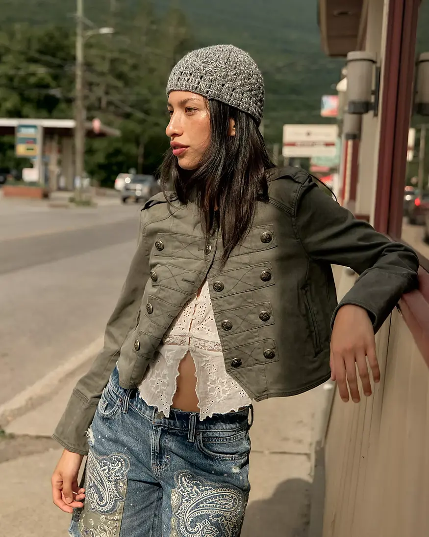 Free People Ryland Band Jacket