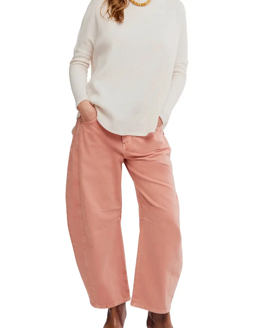 Free People Latte Blues Thermal