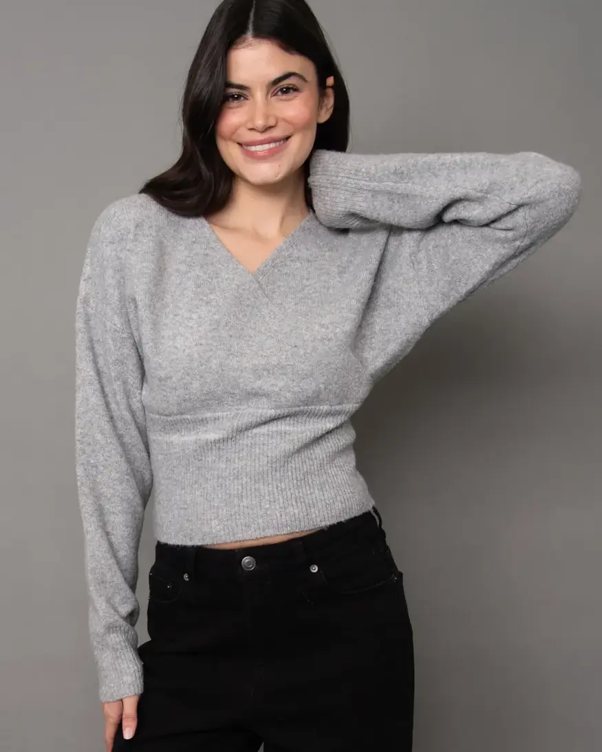 RD Style Othella Wrap Neck Knit