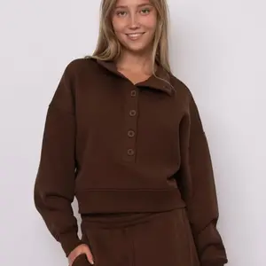 RD Style Malta Fleece Mock Neck Pullover