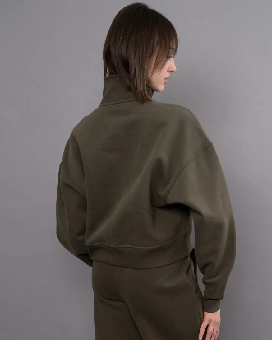 RD Style Malta Fleece Mock Neck Pullover
