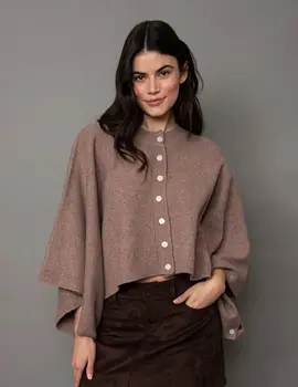 RD Style Costanza Button Poncho