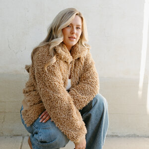 Brunette The Label Bubble Sherpa Jacket