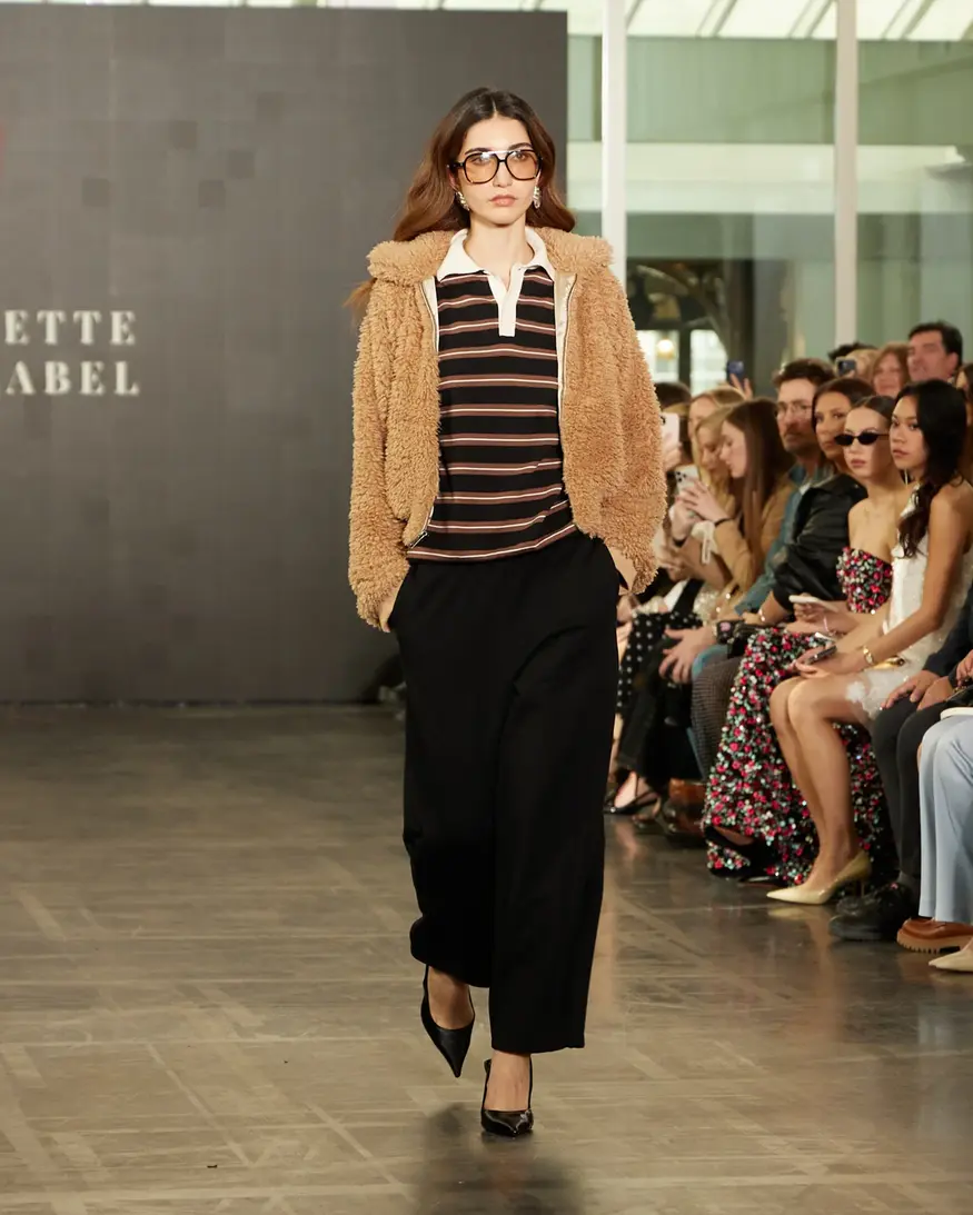 Brunette The Label Bubble Sherpa Jacket