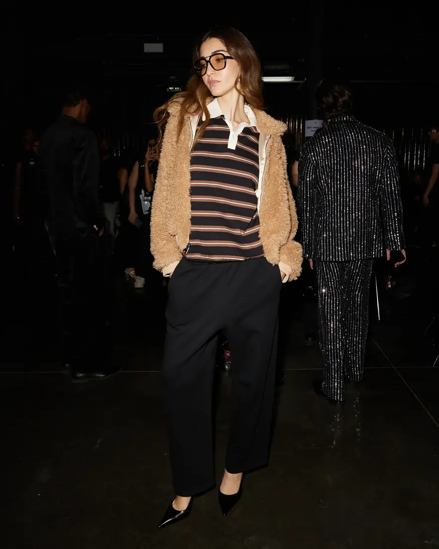 Brunette The Label Bubble Sherpa Jacket