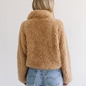 Brunette The Label Bubble Sherpa Jacket