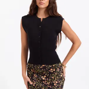 Dollhouse Btn Front Sweater