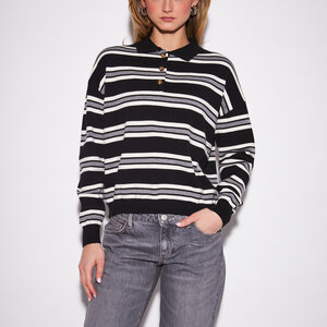 John + Jenn Poppy Polo Knit