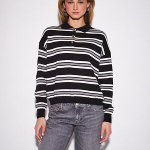 John + Jenn Poppy Polo Knit