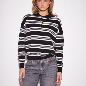 John + Jenn Poppy Polo Knit