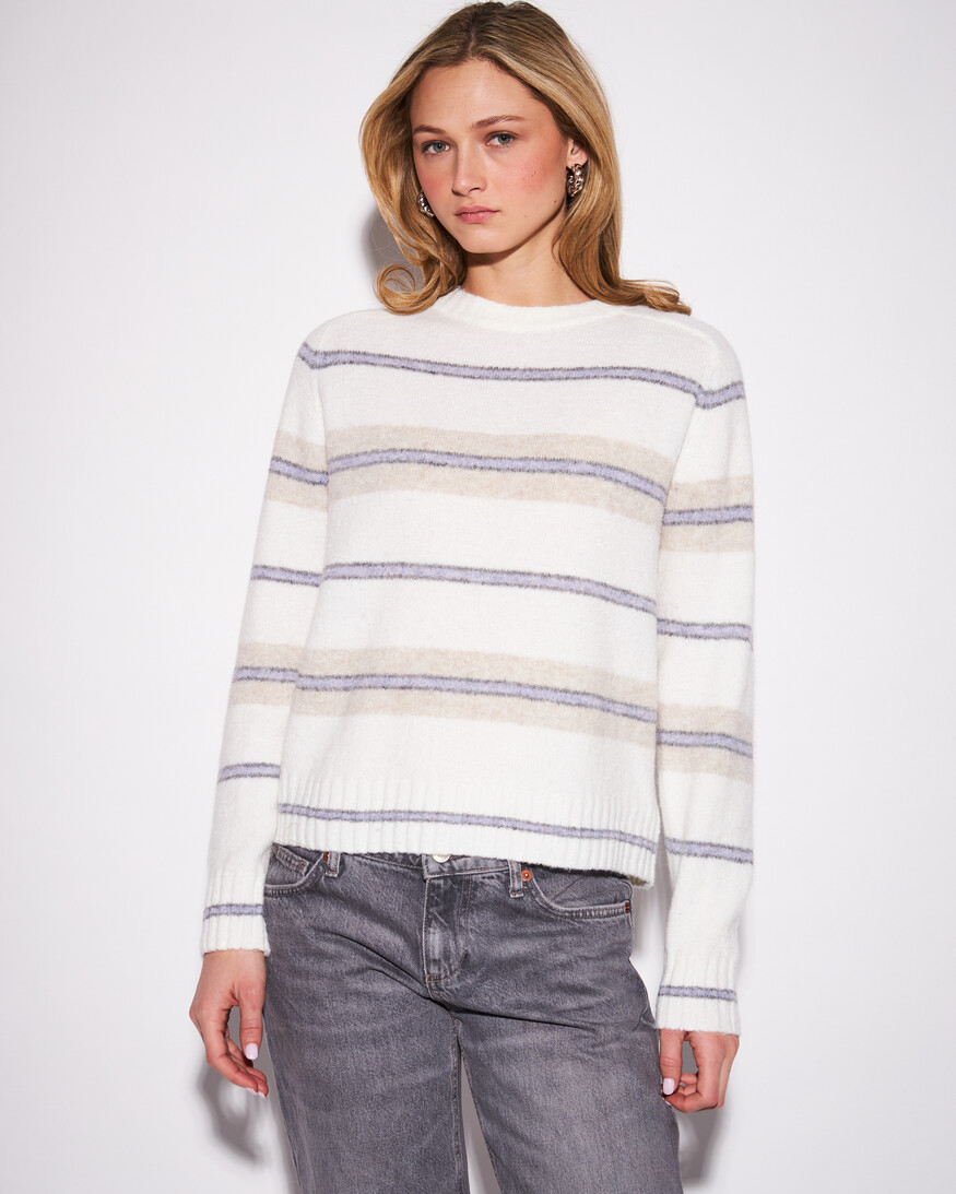 John + Jenn Skyler Striped Knit