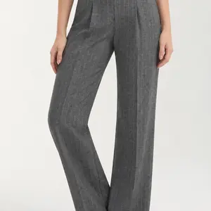 Liverpool MR Wide Leg Pleat Trouser