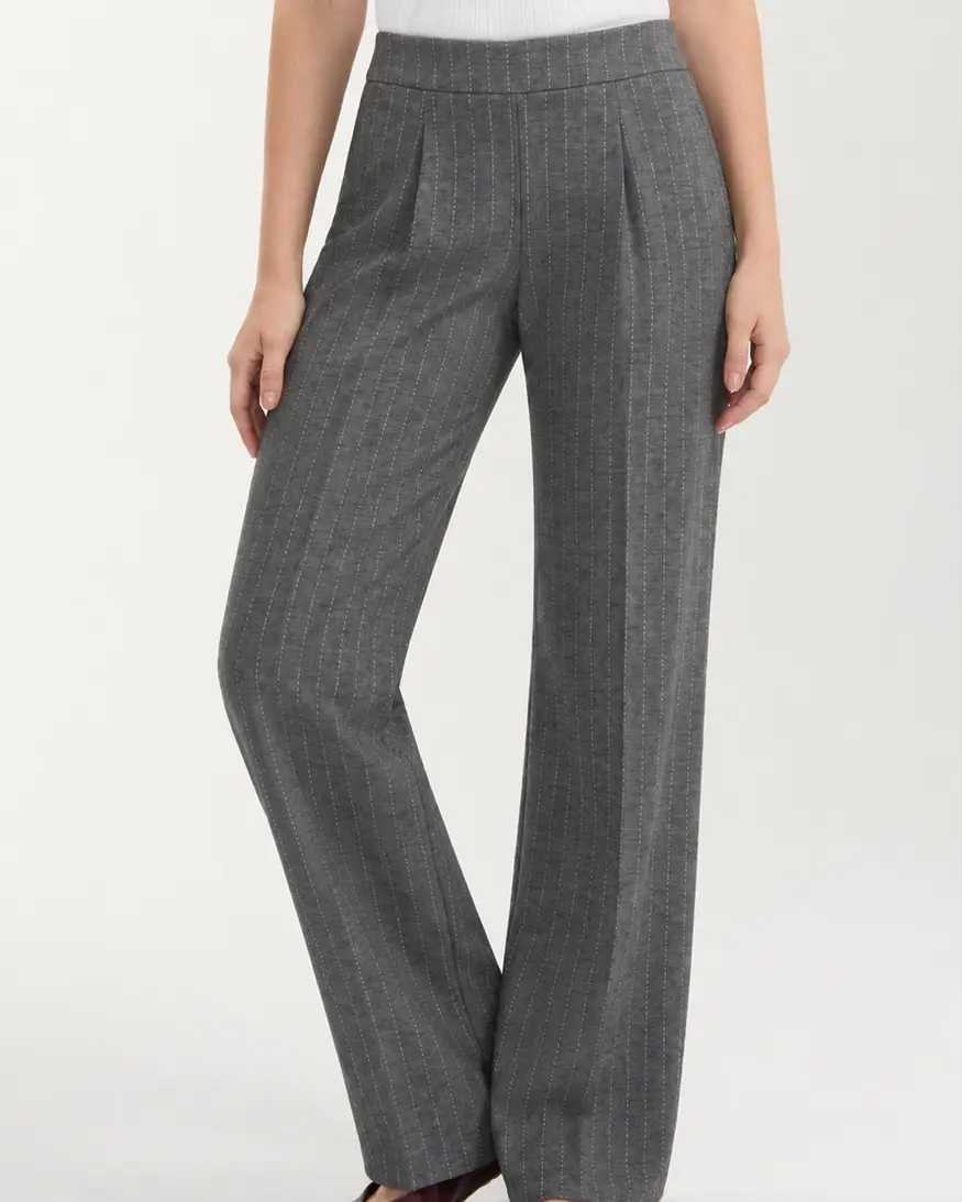 Liverpool MR Wide Leg Pleat Trouser