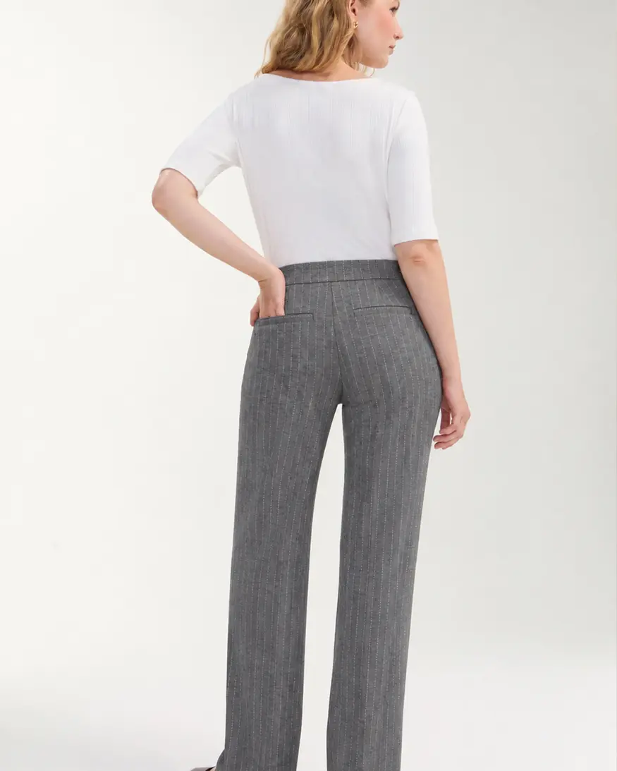 Liverpool MR Wide Leg Pleat Trouser