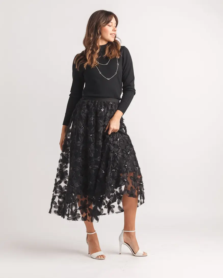 Papillon Thalia Essential Mock Knit