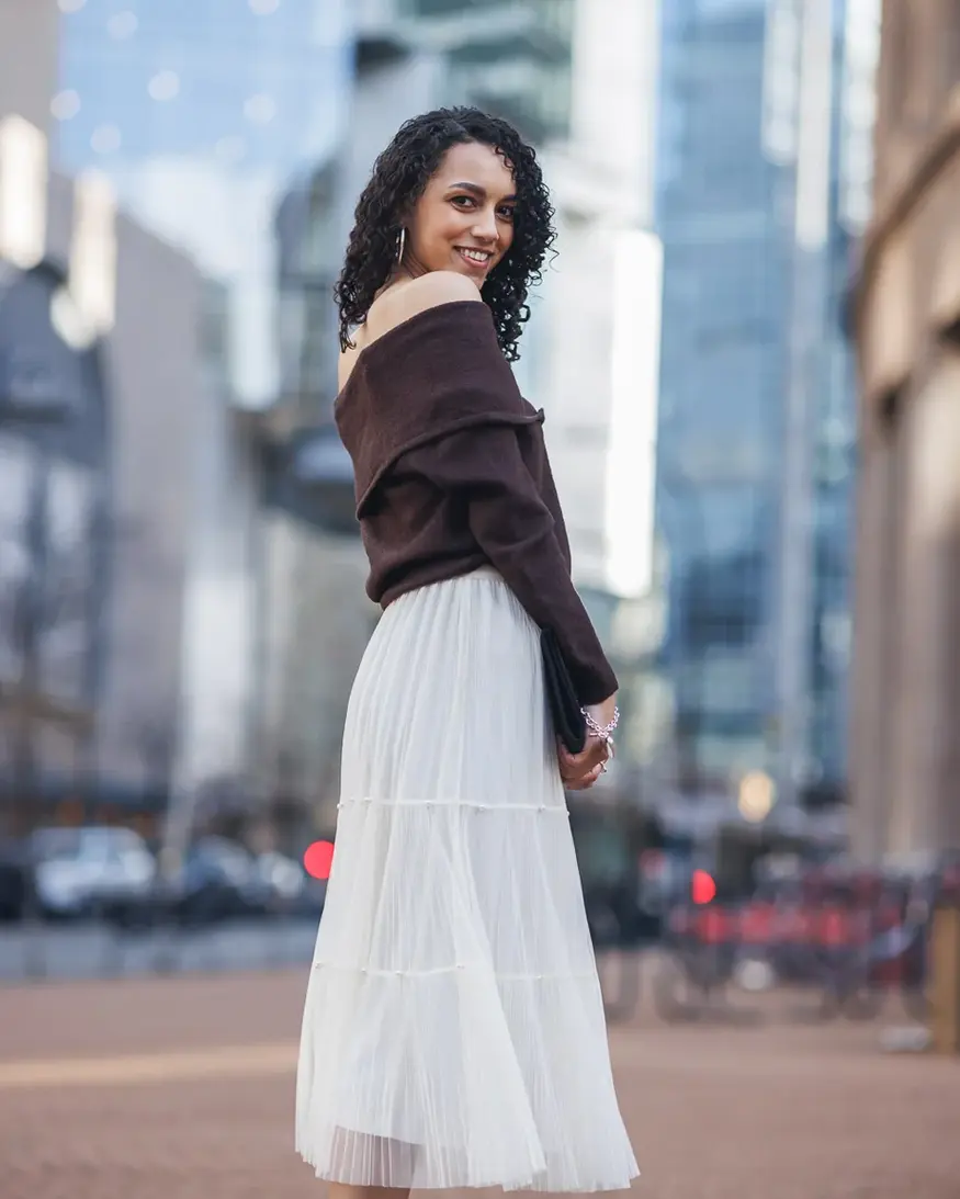 Papillon Theia Pearl Tulle Skirt