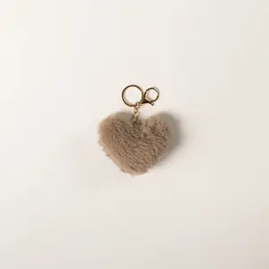 Lyla & Lux Faux Fur Heart Charm