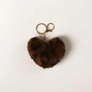 Lyla & Lux Faux Fur Heart Charm