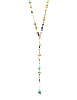 Pilgrim Trace Y Necklace