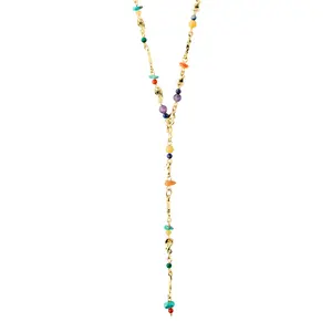 Pilgrim Trace Y Necklace