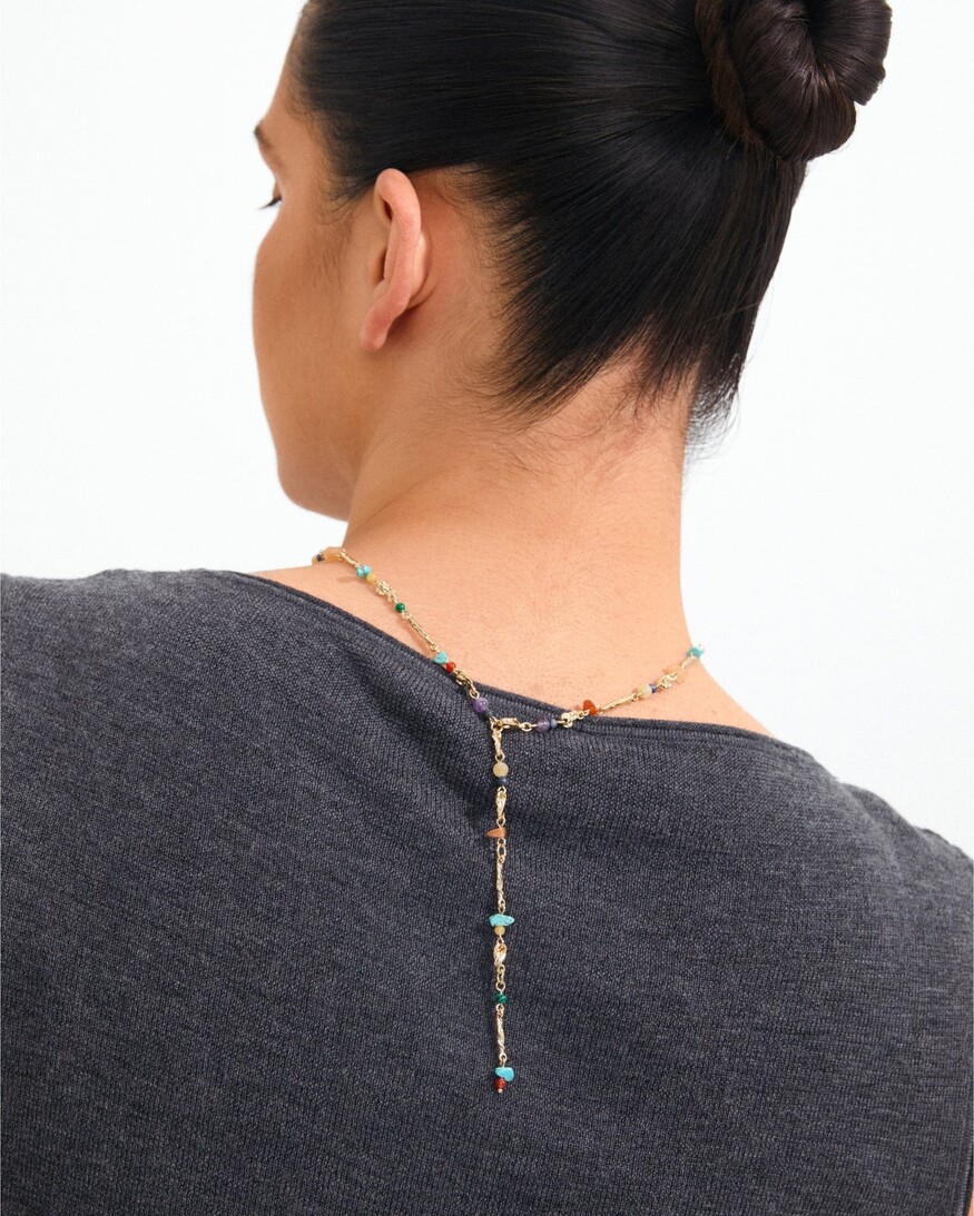 Pilgrim Trace Y Necklace