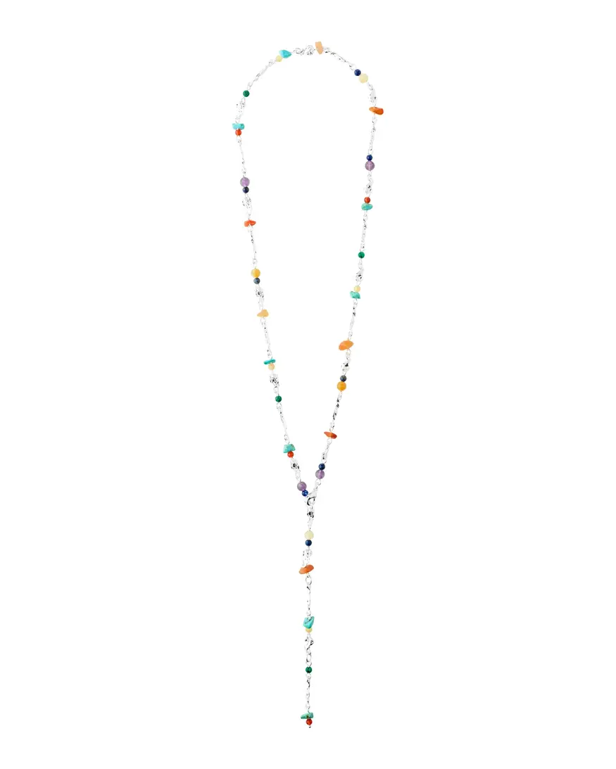 Pilgrim Trace Y Necklace