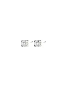 Pilgrim Ravi Crystal Studs 4mm