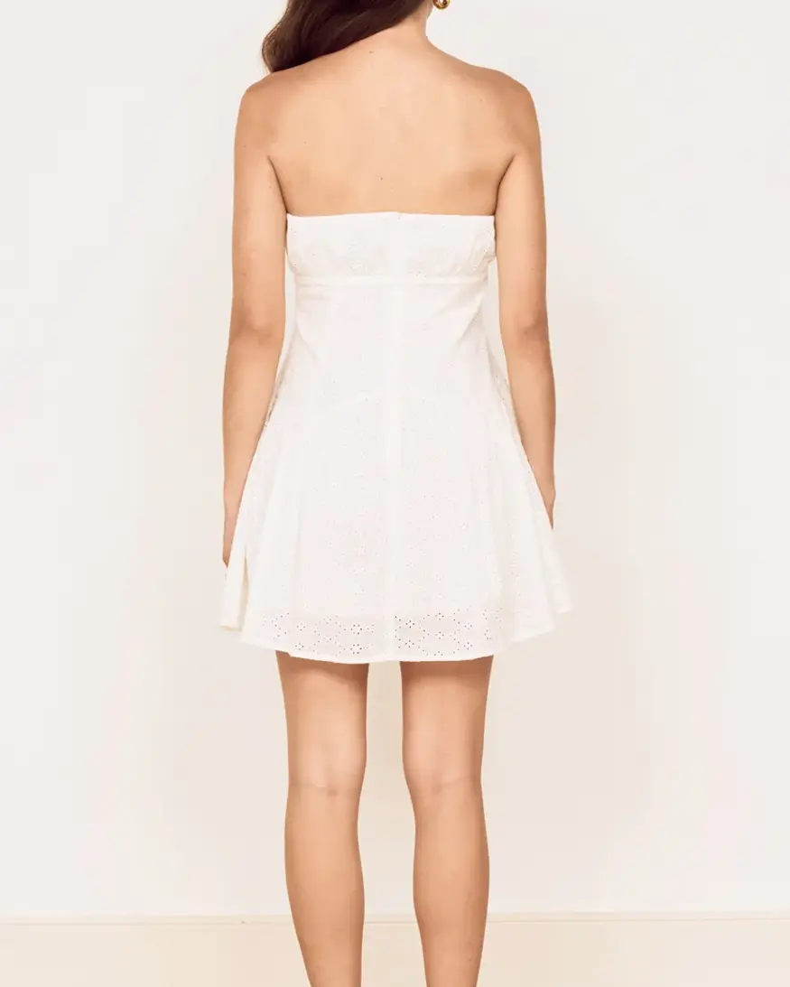Mink Pink Anisa Embroidered Mini