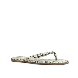 TKEES Square Toe Exotics Sandal