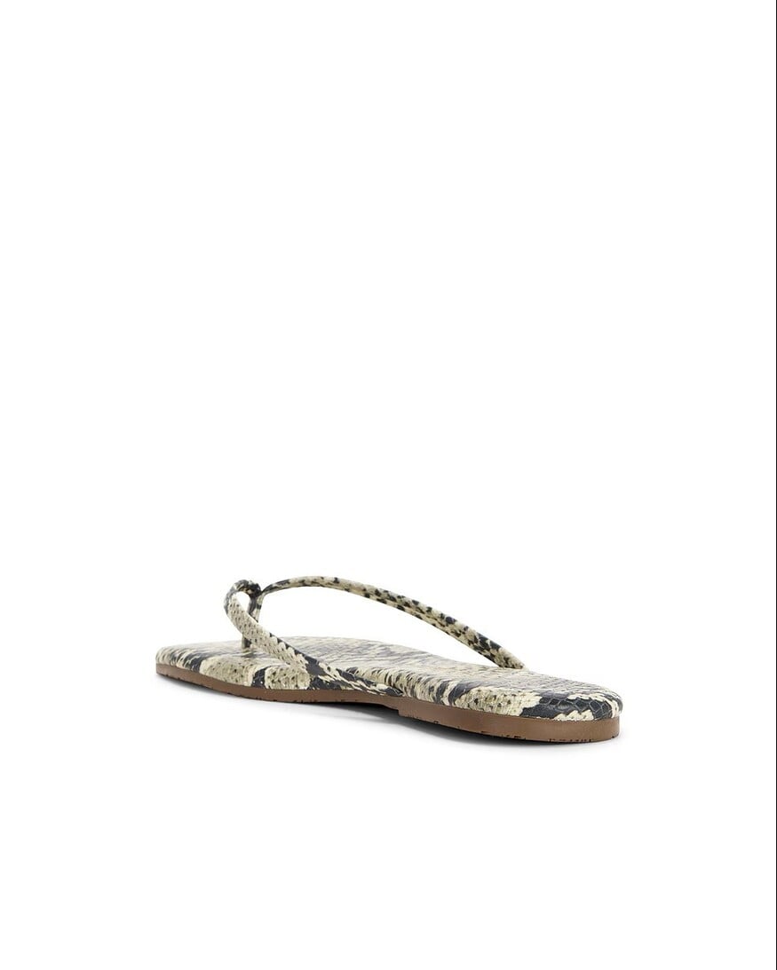 TKEES Square Toe Exotics Sandal