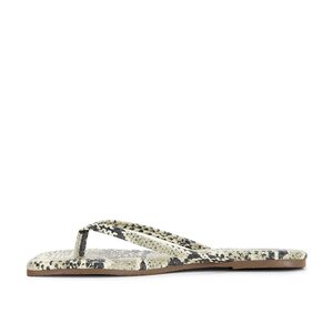 TKEES Square Toe Exotics Sandal