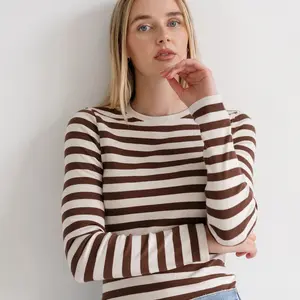 Brunette The Label Ribbed Long Sleeve
