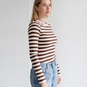 Brunette The Label Ribbed Long Sleeve