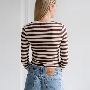 Brunette The Label Ribbed Long Sleeve