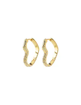 Pilgrim Sora Heart Earrings
