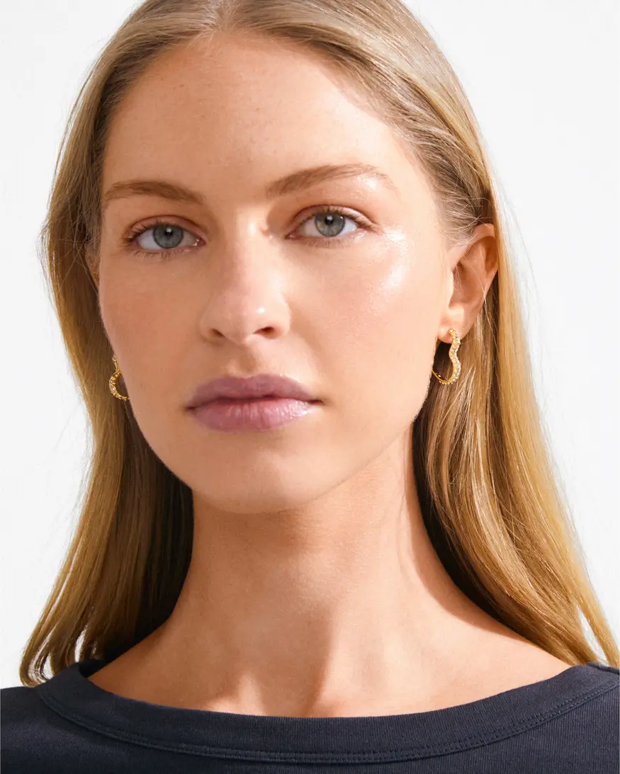 Pilgrim Sora Heart Earrings