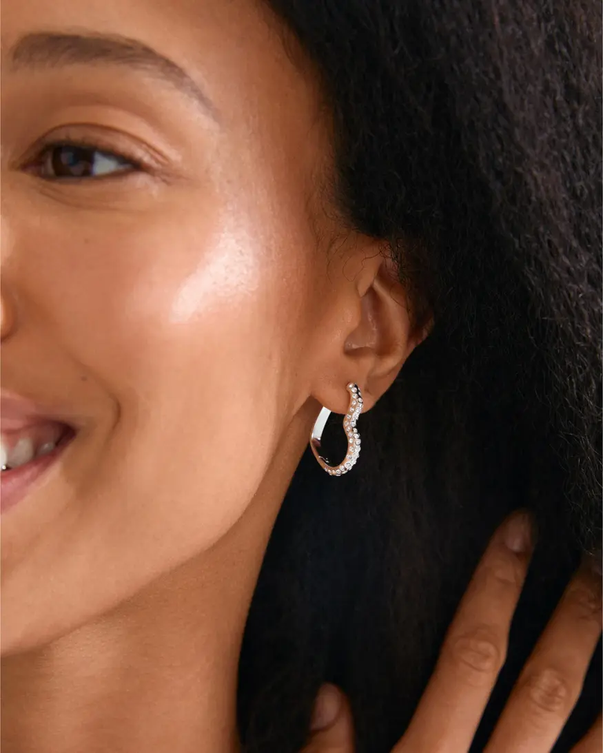 Pilgrim Sora Heart Earrings