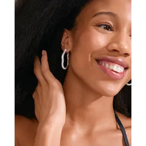 Pilgrim Avola Hoop Earrings